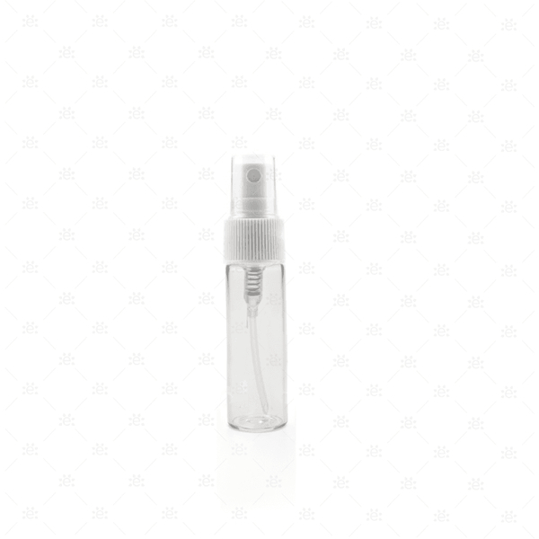 5ml Clear Glass Fine Misting Spray Bottle (5 pack) - EOS UK
