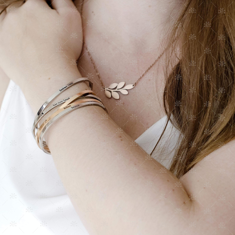 Bella:  Rose Gold Necklace Jewellery