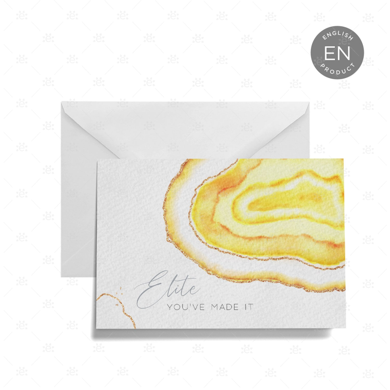 Gemstone Rank Recognition Card - Elite Gift Cards