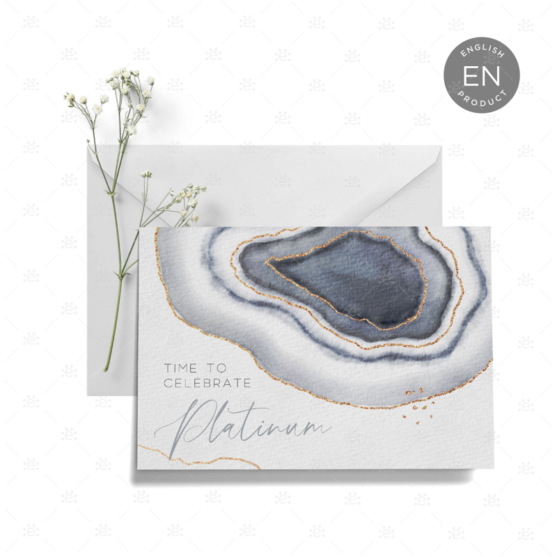 Gemstone Rank Recognition Card - Platinum Gift Cards