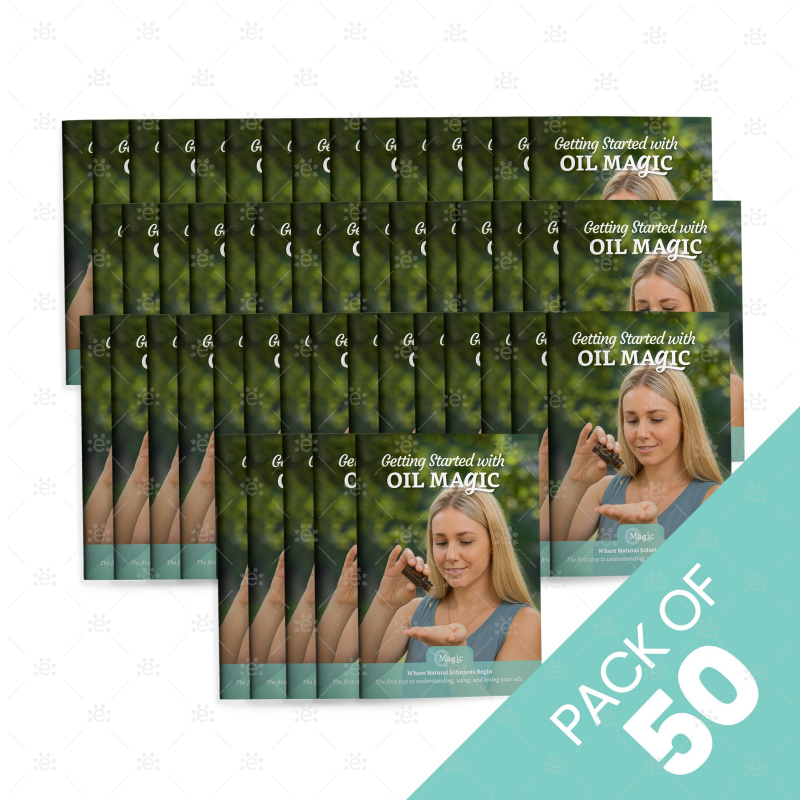 Getting Started with Oil Magic (50pk) Booklets (saddle stitched)