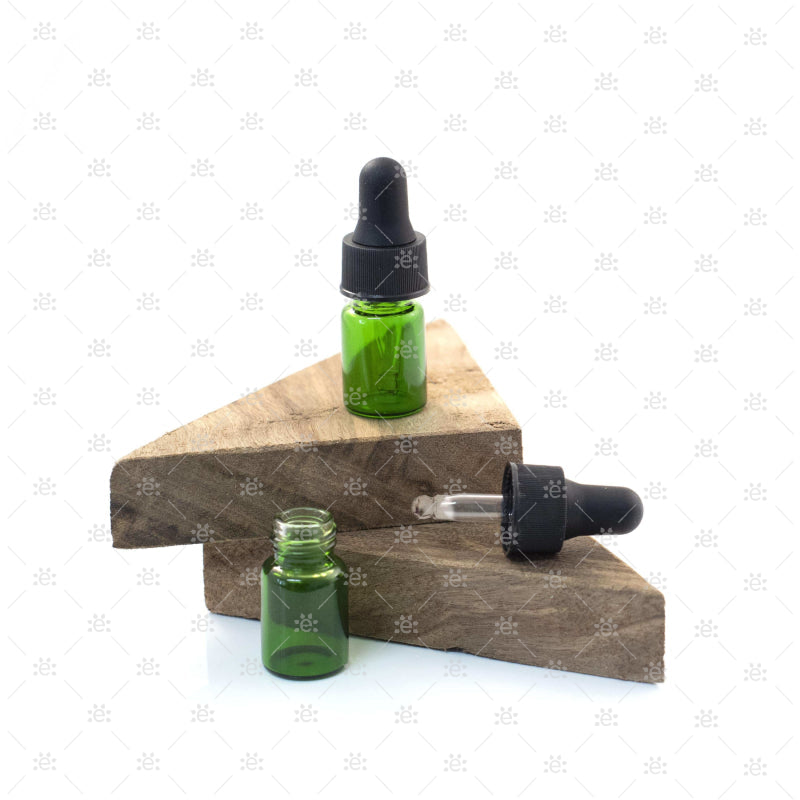 Glass Dropper Tops For 5/8 (2Ml) Sample Vials (5 Pack) Accessories & Caps