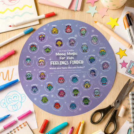 Mood Magic for Kids - Feelings Finder Card Deck