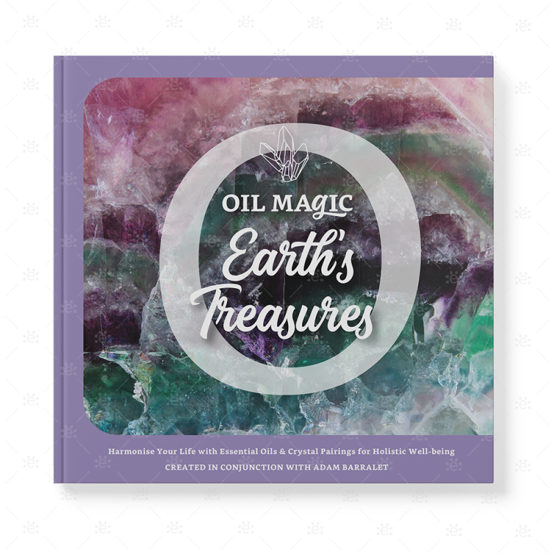 Oil Magic Earth’s Treasures Book Books (Bound)