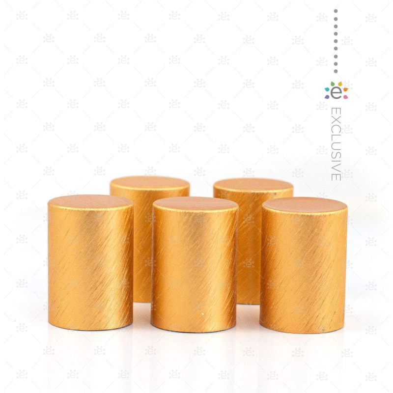 Orange/copper Metallic Roller Bottle Cap (5Pk) Accessories & Caps