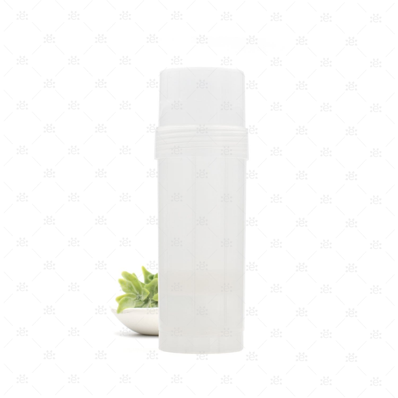 Round Natural Twist Up Dispenser Tube (Pack Of 2) Plastics/containers