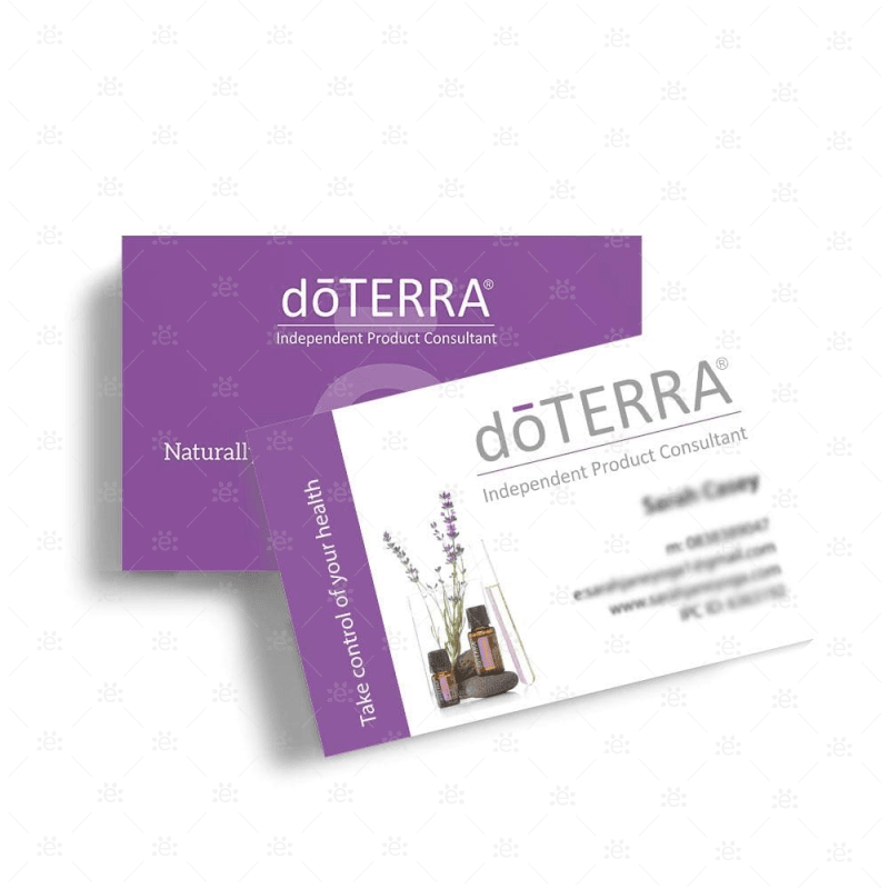 Doterra Business Cards - Design 2